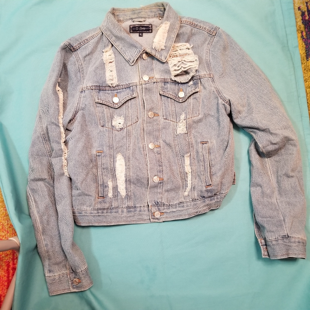 Destructive Jean Jacket - Picture 8 of 11